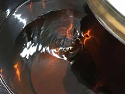 Sauvignon Blanc wine in tank